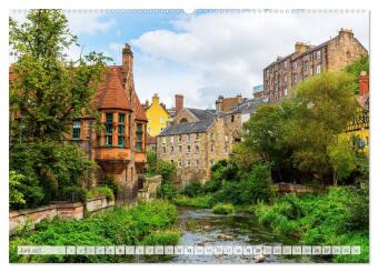 Edinburgh - Impressionen aus der schottischen Hauptstadt (Wandkalender 2027 DIN A2 quer), CALVENDO Monatskalender