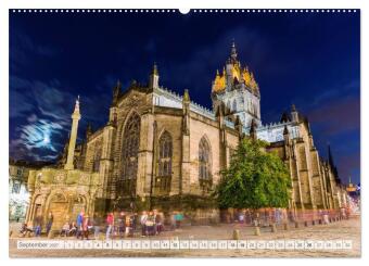 Edinburgh - Impressionen aus der schottischen Hauptstadt (Wandkalender 2027 DIN A2 quer), CALVENDO Monatskalender