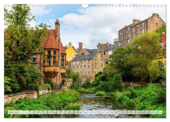 Edinburgh - Impressionen aus der schottischen Hauptstadt (Wandkalender 2027 DIN A3 quer), CALVENDO Monatskalender