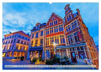 Gent - die geschichtsträchtige Perle in Flandern (Wandkalender 2027 DIN A2 quer), CALVENDO Monatskalender