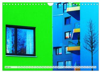 Architektur treibt's bunt (Wandkalender 2027 DIN A4 quer), CALVENDO Monatskalender