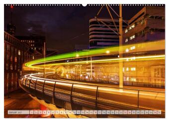 U-Bahn - Szenen an U-Bahnstationen in Europa und New York (Wandkalender 2027 DIN A2 quer), CALVENDO Monatskalender