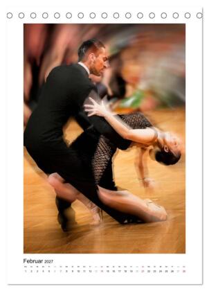 The Art Of Tango (Tischkalender 2027 DIN A5 hoch), CALVENDO Monatskalender