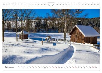 Einblicke in das Erzgebirge (Wandkalender 2027 DIN A4 quer), CALVENDO Monatskalender