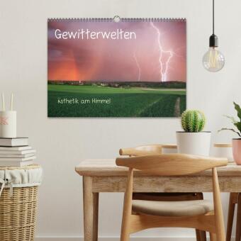 Gewitterwelten (Wandkalender 2027 DIN A3 quer), CALVENDO Monatskalender