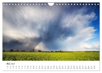 Gewitterwelten (Wandkalender 2027 DIN A4 quer), CALVENDO Monatskalender