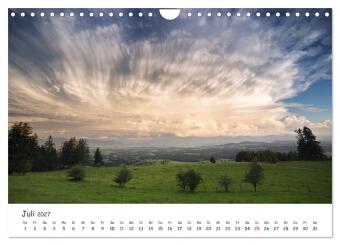 Gewitterwelten (Wandkalender 2027 DIN A4 quer), CALVENDO Monatskalender