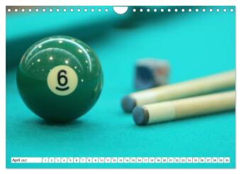 Indoor Aktivitäten. Billard, Darts und Bowling. Impressionen (Wandkalender 2027 DIN A4 quer), CALVENDO Monatskalender