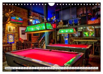 Indoor Aktivitäten. Billard, Darts und Bowling. Impressionen (Wandkalender 2027 DIN A4 quer), CALVENDO Monatskalender