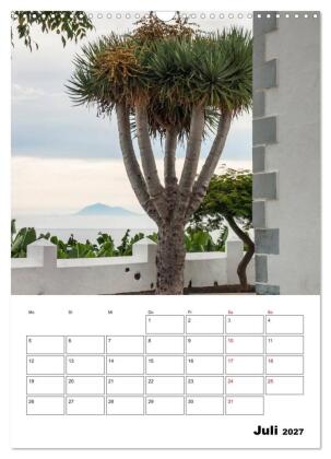 Wanderparadies La Palma (Wandkalender 2027 DIN A3 hoch), CALVENDO Monatskalender