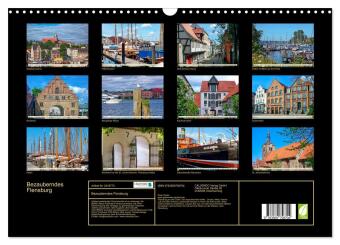Bezauberndes Flensburg (Wandkalender 2027 DIN A3 quer), CALVENDO Monatskalender