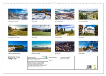 Einblicke in das Erzgebirge (Wandkalender 2027 DIN A2 quer), CALVENDO Monatskalender