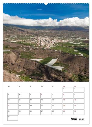 Wanderparadies La Palma (Wandkalender 2027 DIN A2 hoch), CALVENDO Monatskalender