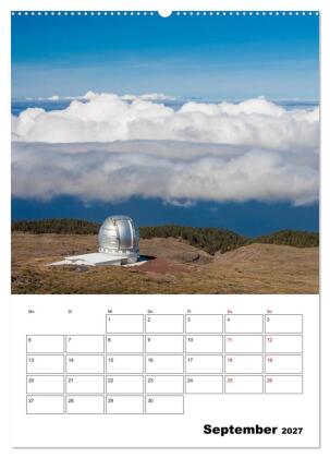 Wanderparadies La Palma (Wandkalender 2027 DIN A2 hoch), CALVENDO Monatskalender