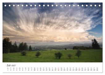 Gewitterwelten (Tischkalender 2027 DIN A5 quer), CALVENDO Monatskalender