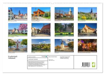 Kupferstadt Hettstedt (hochwertiger Premium Wandkalender 2027 DIN A2 quer), Kunstdruck in Hochglanz