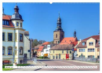 Kupferstadt Hettstedt (hochwertiger Premium Wandkalender 2027 DIN A2 quer), Kunstdruck in Hochglanz