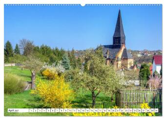 Kupferstadt Hettstedt (hochwertiger Premium Wandkalender 2027 DIN A2 quer), Kunstdruck in Hochglanz