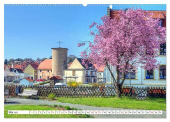 Kupferstadt Hettstedt (hochwertiger Premium Wandkalender 2027 DIN A2 quer), Kunstdruck in Hochglanz
