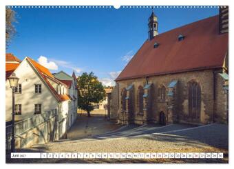Kupferstadt Hettstedt (hochwertiger Premium Wandkalender 2027 DIN A2 quer), Kunstdruck in Hochglanz