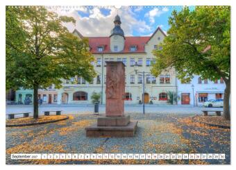 Kupferstadt Hettstedt (hochwertiger Premium Wandkalender 2027 DIN A2 quer), Kunstdruck in Hochglanz