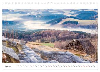 Einblicke in das Erzgebirge (hochwertiger Premium Wandkalender 2027 DIN A2 quer), Kunstdruck in Hochglanz