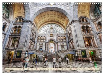Architekturstile Europas - von der Antike bis zum 20. Jahrhundert (Wandkalender 2027 DIN A3 quer), CALVENDO Monatskalender