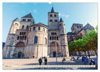 Architekturstile Europas - von der Antike bis zum 20. Jahrhundert (hochwertiger Premium Wandkalender 2027 DIN A2 quer), Kunstdruck in Hochglanz