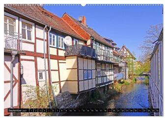 Hansestadt Salzwedel (Wandkalender 2027 DIN A2 quer), CALVENDO Monatskalender