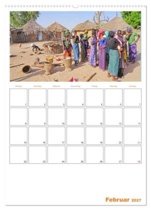 Gambia und Senegal erleben (hochwertiger Premium Wandkalender 2027 DIN A2 hoch), Kunstdruck in Hochglanz