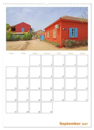 Gambia und Senegal erleben (hochwertiger Premium Wandkalender 2027 DIN A2 hoch), Kunstdruck in Hochglanz