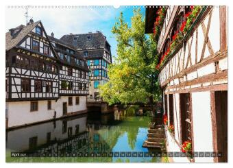 Straßburg - ein fotografischer Streifzug (Wandkalender 2027 DIN A2 quer), CALVENDO Monatskalender