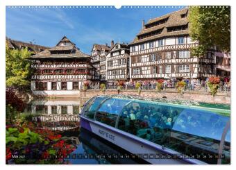 Straßburg - ein fotografischer Streifzug (Wandkalender 2027 DIN A2 quer), CALVENDO Monatskalender