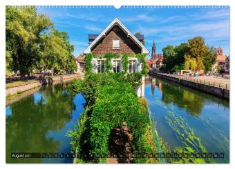 Straßburg - ein fotografischer Streifzug (Wandkalender 2027 DIN A2 quer), CALVENDO Monatskalender