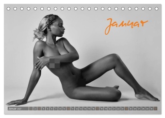 Erotik Fotoart Klassische Aktfotografie (Tischkalender 2027 DIN A5 quer), CALVENDO Monatskalender