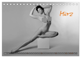 Erotik Fotoart Klassische Aktfotografie (Tischkalender 2027 DIN A5 quer), CALVENDO Monatskalender