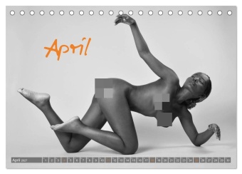 Erotik Fotoart Klassische Aktfotografie (Tischkalender 2027 DIN A5 quer), CALVENDO Monatskalender