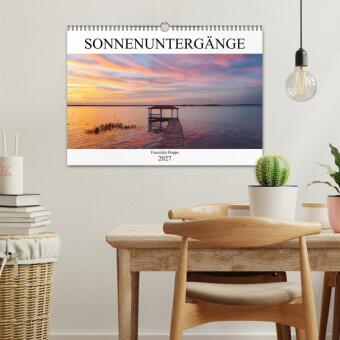 Die schönsten Sonnenuntergänge der Welt (Wandkalender 2027 DIN A3 quer), CALVENDO Monatskalender