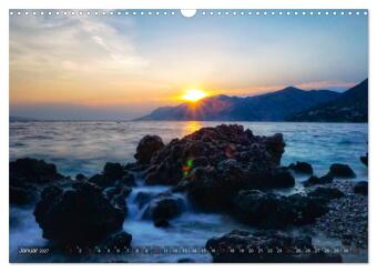 Die schönsten Sonnenuntergänge der Welt (Wandkalender 2027 DIN A3 quer), CALVENDO Monatskalender