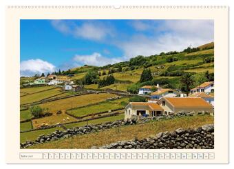 Archipel der Azoren im Nordatlantik (hochwertiger Premium Wandkalender 2027 DIN A2 quer), Kunstdruck in Hochglanz
