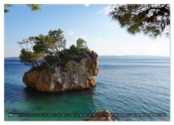 Kroatien - Landschaften am Mittelmeer (Wandkalender 2027 DIN A2 quer), CALVENDO Monatskalender