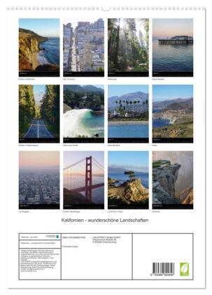 Kalifornien - wunderschöne Landschaften (hochwertiger Premium Wandkalender 2027 DIN A2 hoch), Kunstdruck in Hochglanz