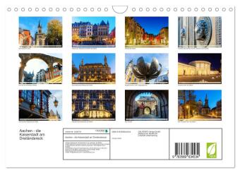 Aachen - die Kaiserstadt am Dreiländereck (Wandkalender 2027 DIN A4 quer), CALVENDO Monatskalender