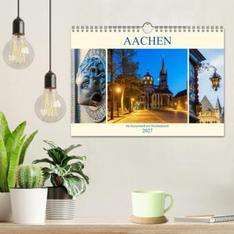 Aachen - die Kaiserstadt am Dreiländereck (Wandkalender 2027 DIN A4 quer), CALVENDO Monatskalender