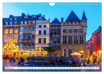 Aachen - die Kaiserstadt am Dreiländereck (Wandkalender 2027 DIN A4 quer), CALVENDO Monatskalender