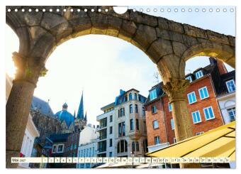 Aachen - die Kaiserstadt am Dreiländereck (Wandkalender 2027 DIN A4 quer), CALVENDO Monatskalender