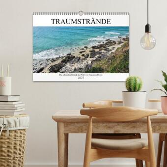 Traumstrände - die schönsten Strände der Welt (Wandkalender 2027 DIN A3 quer), CALVENDO Monatskalender