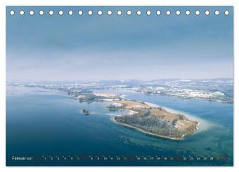 Die Halbinsel Mettnau - Erholungsort im Bodensee (Tischkalender 2027 DIN A5 quer), CALVENDO Monatskalender