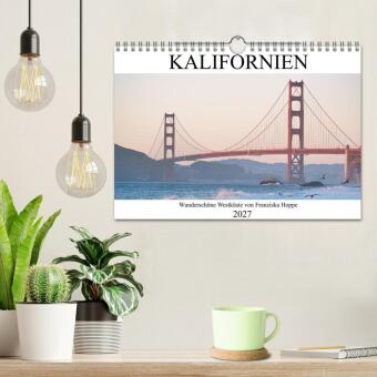 Kalifornien - wunderschöne Westküste (Wandkalender 2027 DIN A4 quer), CALVENDO Monatskalender