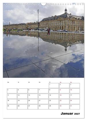 Frankreich erleben (Wandkalender 2027 DIN A3 hoch), CALVENDO Monatskalender